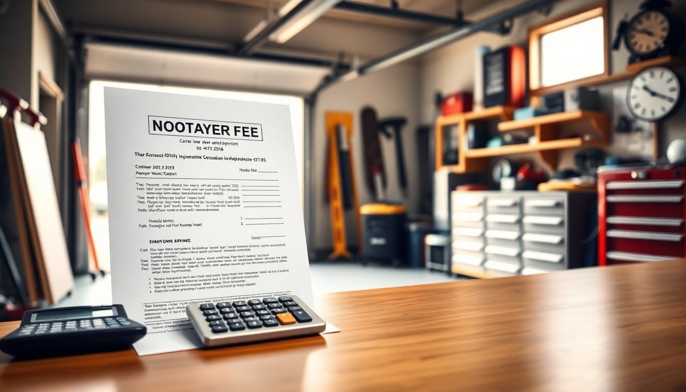 Frais De Notaire Sur Garage