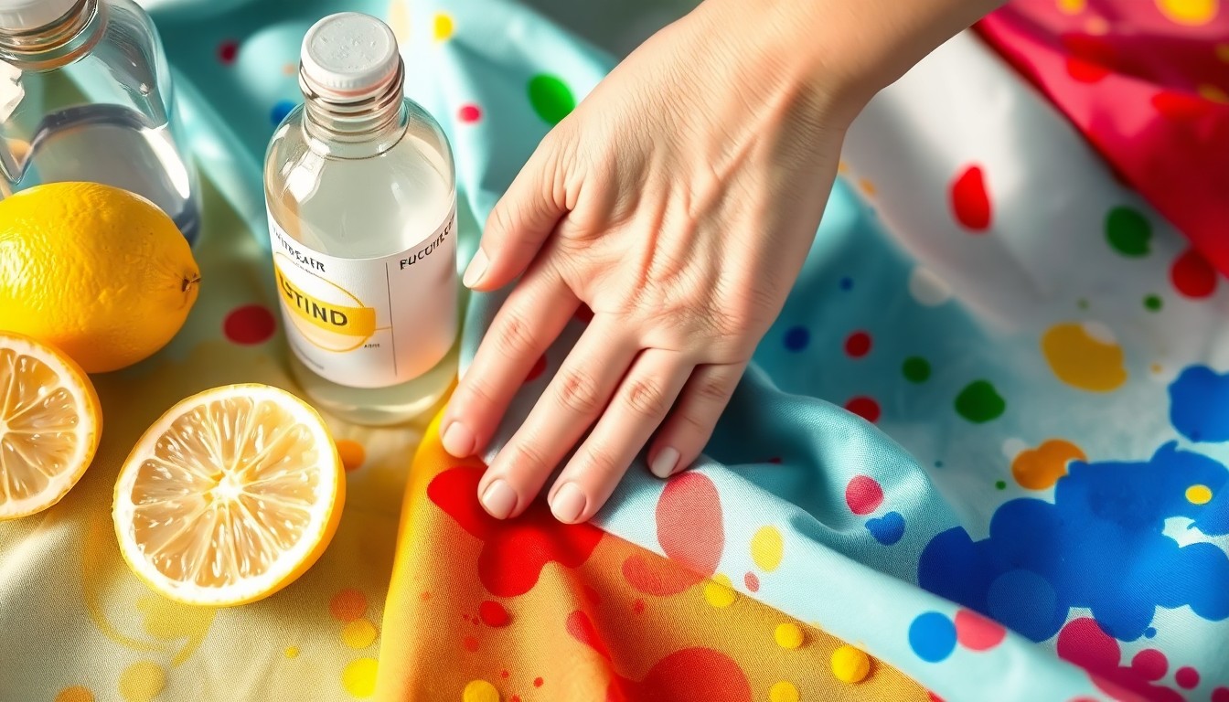 Peinture sur vêtement comment enlever avec des produits maison