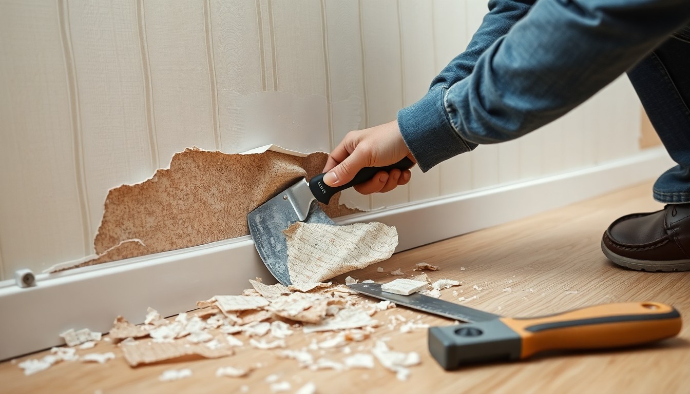 Enlever toile de verre facilement : astuces et outils nécessaires