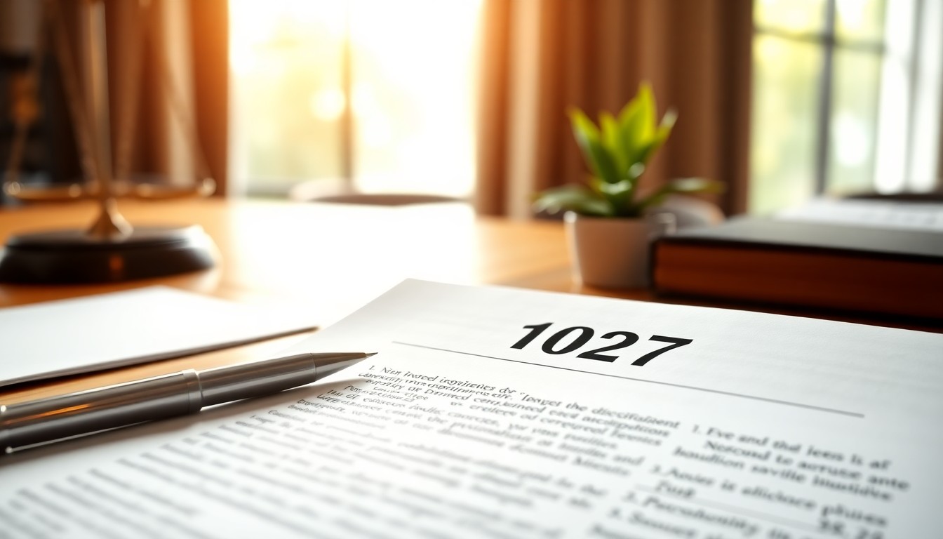 Comment intégrer l'indice 1027 dans vos stratégies juridiques
