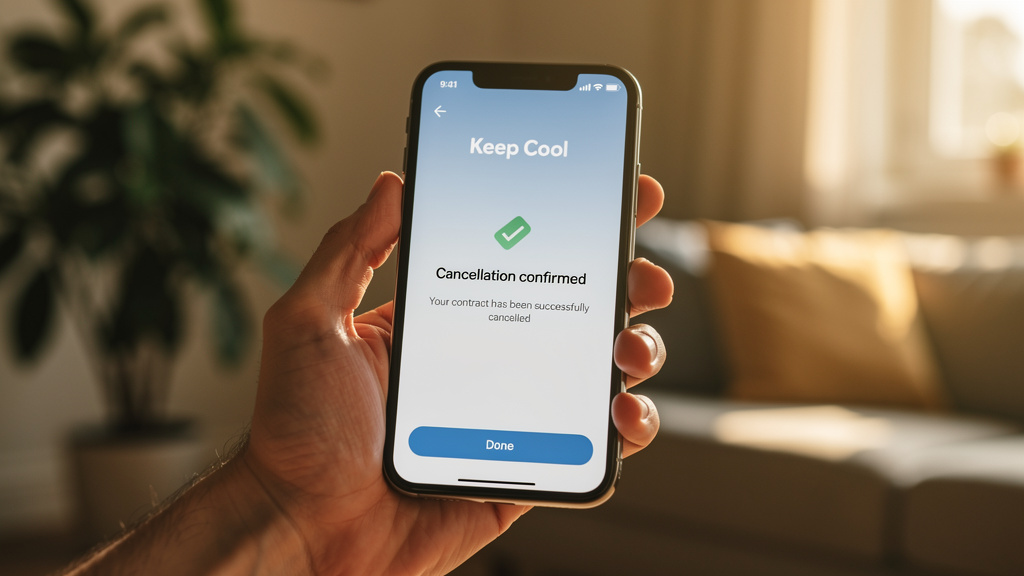 Keep Cool résiliation : les étapes pour annuler votre contrat